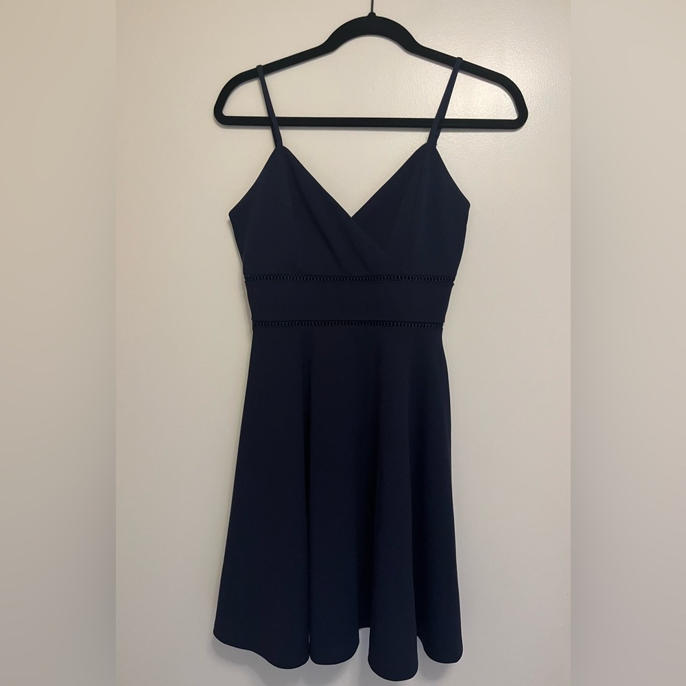 Altar’d State Navy Blue Dress